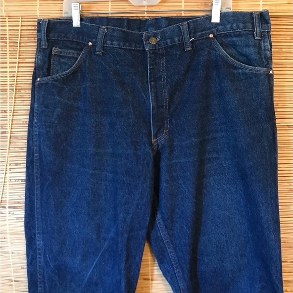 Vintage Saddle King Denim Western Ranch Farm Rodeo Jeans Size 40 x 32” - Picture 3 of 7